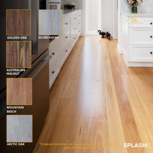 Piso Laminado caja Mod: SPLASH  (8mm)