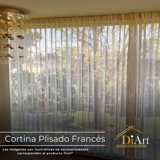 Cortina Plisado Francés